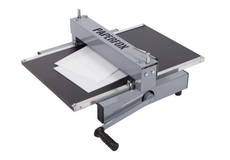 Paperfox H-500A rotary die cutting machine, bench top clicker