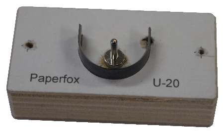 Paperfox U-20 calendar punch tool